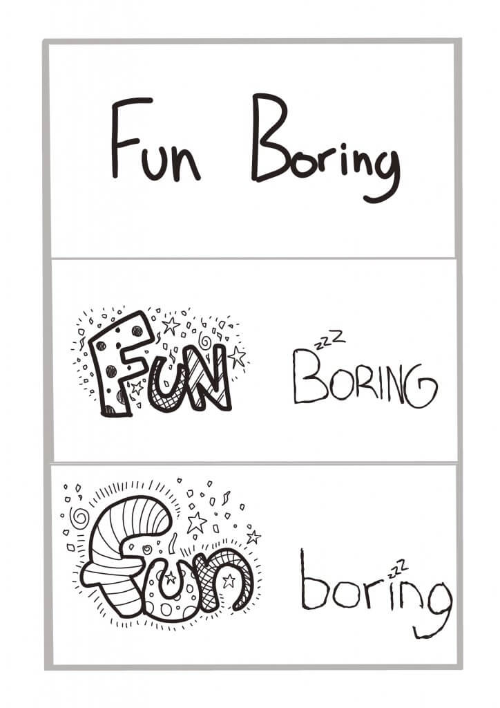 fun-boring