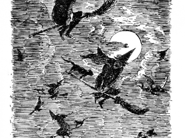 Witches in flight