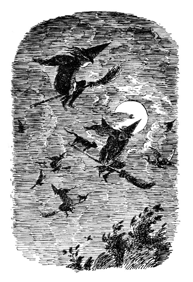 Witches in flight